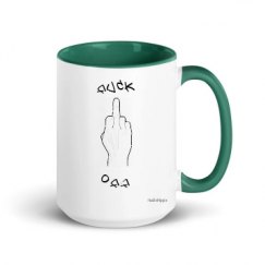 15oz Ceramic Mug with Color Inside