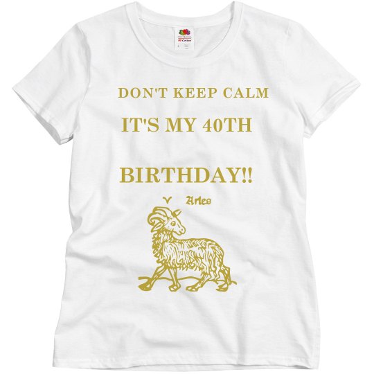40th Birthday shirt 40th Birthday shirt