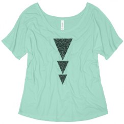 Ladies Flowy Slouchy Tee