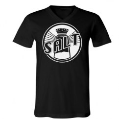 Unisex V-Neck Jersey Tee