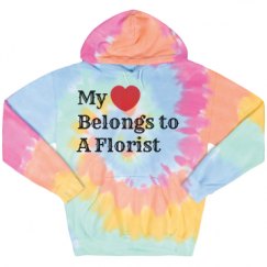 Unisex Tie-Dye Fleece Hoodie