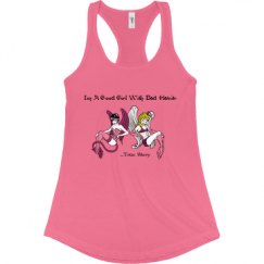 Ladies Slim Fit Racerback Tank Top