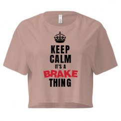 Ladies Festival Cali Crop Top Tee