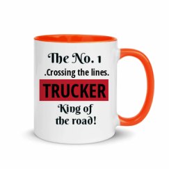 11oz Ceramic Mug with Color Inside