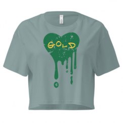 Ladies Festival Cali Crop Top Tee