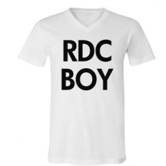 Unisex V-Neck Jersey Tee