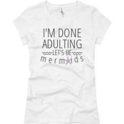 Ladies Slim Fit Basic Promo Jersey Tee