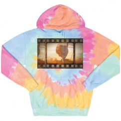 Unisex Tie-Dye Fleece Hoodie