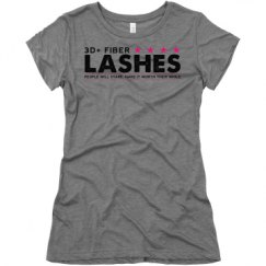 Ladies Slim Fit Super Soft Triblend Tee