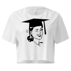 Ladies Festival Cali Crop Top Tee