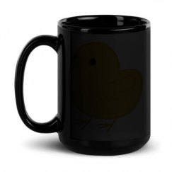 15oz Black Glossy Mug