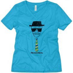 Ladies Relaxed Fit V-Neck Tee