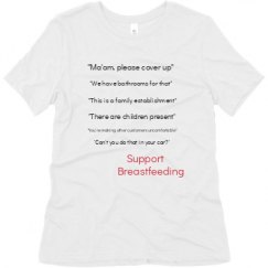 Ladies Relaxed Fit Super Soft Triblend Tee