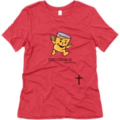 Ladies Relaxed Fit Super Soft Triblend Tee