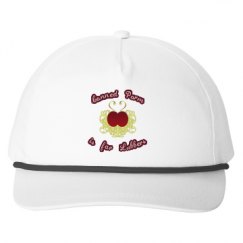 Snapback Five-Panel Rope Hat