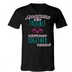 Unisex V-Neck Jersey Tee