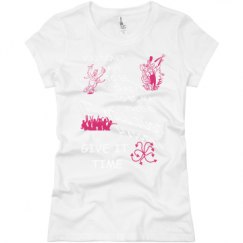 Ladies Slim Fit Basic Promo Jersey Tee