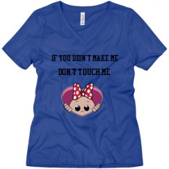 Ladies Relaxed Fit V-Neck Tee