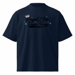 Unisex Organic Oversized High Neck T-Shirt