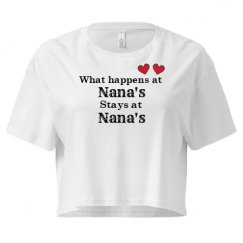 Ladies Festival Cali Crop Top Tee