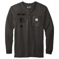 Unisex Carhartt Long Sleeve Henley Tee