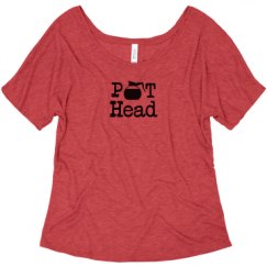 Ladies Flowy Slouchy Tee