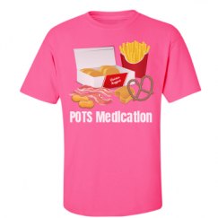 Unisex Ultra Cotton Safety Neon Crewneck Tee