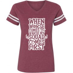 Squad first ladies tee