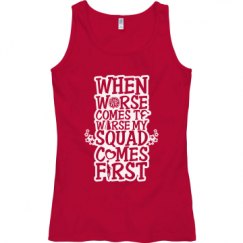 Ladies Semi-Fitted Tank