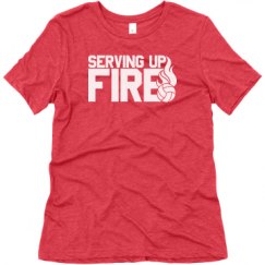 Ladies Relaxed Fit Super Soft Triblend Tee