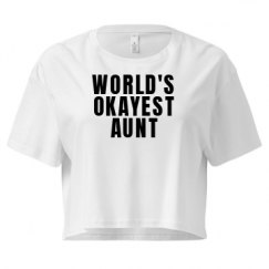 Ladies Festival Cali Crop Top Tee