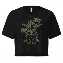 Ladies Festival Cali Crop Top Tee