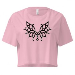 Ladies Festival Cali Crop Top Tee