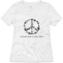 Ladies Relaxed Fit V-Neck Tee