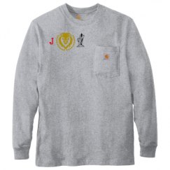 Unisex Carhartt Pocket Long Sleeve Tee