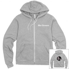 Adult Grey Zip Up Legacy Hoodie