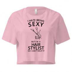 Ladies Festival Cali Crop Top Tee