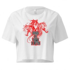 Ladies Festival Cali Crop Top Tee