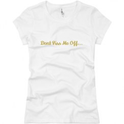 Ladies Slim Fit Basic Promo Jersey Tee