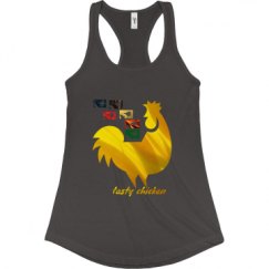 Ladies Slim Fit Racerback Tank Top