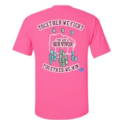 Unisex Ultra Cotton Safety Neon Crewneck Tee