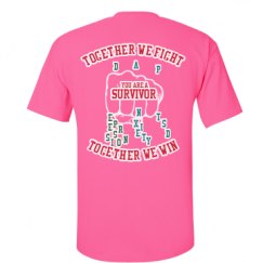 Unisex Ultra Cotton Safety Neon Crewneck Tee