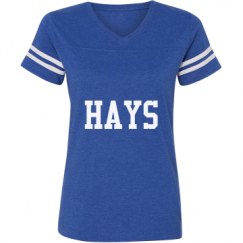 Ladies Relaxed Fit Vintage Sports Tee