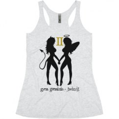 Ladies Slim Fit Super Soft Racerback Triblend Tank