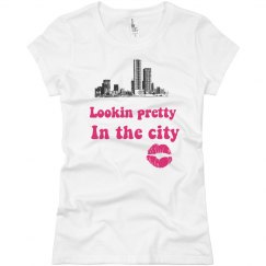 Pretty city top ladies