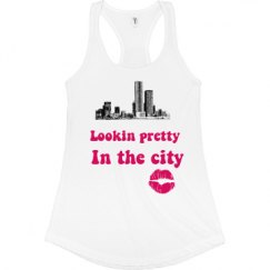 Ladies Slim Fit Racerback Tank Top