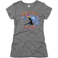 Ladies Slim Fit Super Soft Triblend Tee