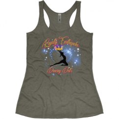 Ladies Slim Fit Super Soft Racerback Triblend Tank