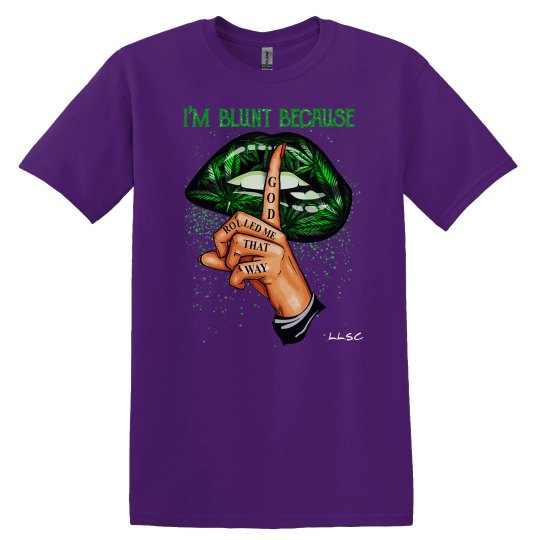 420 T-Shirt Purple