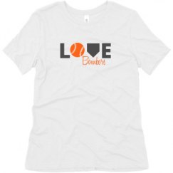 Ladies Relaxed Fit Super Soft Triblend Tee